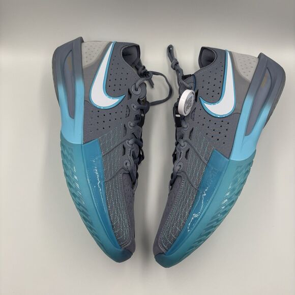 Mens Size 16 Nike GT Cut 3 Ashen Slate Basketball Shoes Gray Blue DV2913-402